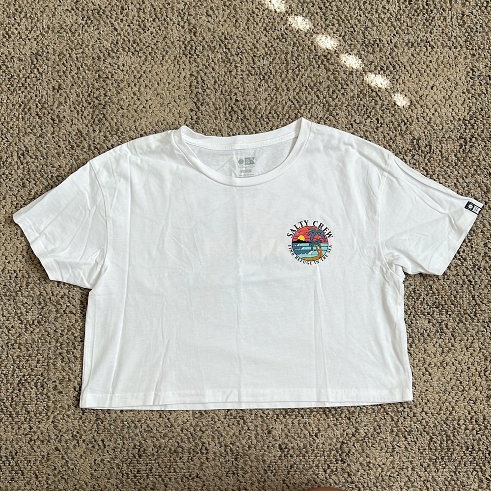 Salty Crew Crop Top Women’s Size Medium